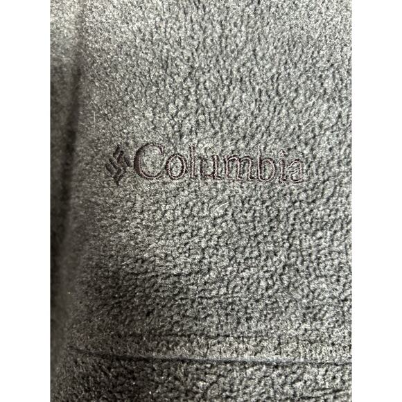 Columbia Full Zip X-Large Mens Fleece Jacket Gray Granite. Bottom Adjustable - Picture 4 of 7